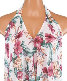 San-ai Resort（三愛水着楽園） パレオワンピースM【San-ai Resort（サンアイリゾート）】