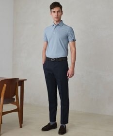 GOTAIRIKU 3年連続売上NO1/キングサイズ登場【仕事で着られる】キレイめ 鹿の子 BIZ ポロシャツ