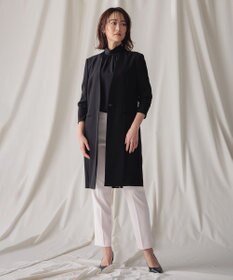 BEIGE， EVA / ハイネックハーフスリーブブラウス