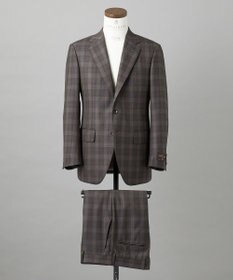 GOTAIRIKU 【CANONICO/カノニコ】 リベンジ 150's 通年スーツ（ブラウン×チェック）