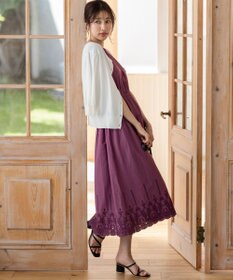 ANY SIS 【UVケア】ハーフスリーブ2WAY カーディガン