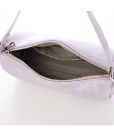 UNBILLION カシュカシュ cachecache / シルクサテン風合皮筒形ショルダー