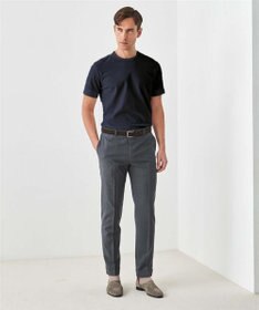 GOTAIRIKU 仕事で着られるTシャツ【サラサラ/よれにくい/透けにくい】キレイめ 鹿の子 ビズTシャツ