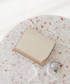 TOPKAPI 【TOPKAPI】バイカラー レザー ２つ折財布 LEAN リーン