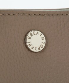 TOPKAPI 【Breath TOPKAPI】DUAL デュアル シュリンクレザー バイカラー トートバッグ チャーム付き