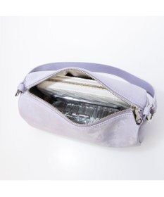 UNBILLION カシュカシュ cachecache / シルクサテン風合皮筒形ショルダー