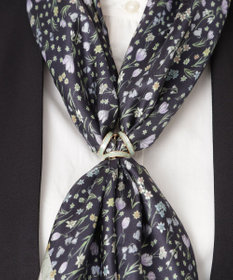 MOONBAT Luna Luce(ルナルーチェ)スカーフリング パール調 3Ring お手持ちのスカーフを通すだけ ギフト