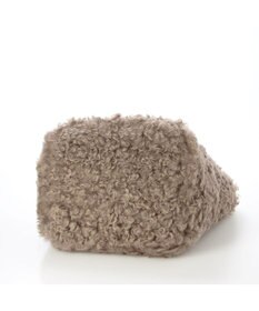 UNBILLION カシュカシュ cachecache / フェイクファー×チェック柄リバーシブルトート