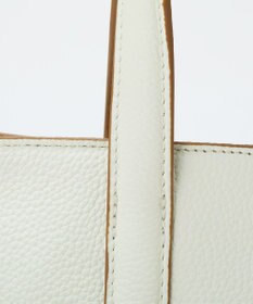 TOPKAPI 【Breath TOPKAPI】DUAL デュアル シュリンクレザー バイカラー トートバッグ チャーム付き