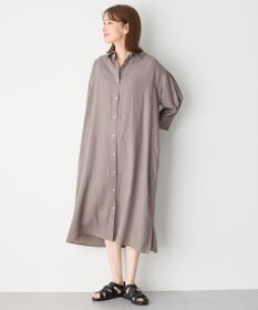 ANY ヨーロピアンリネンシャツワンピース