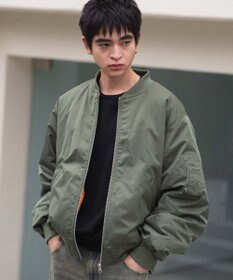 WEGO 【ユニセックス着用ITEM】2WAYフードパファーMA－1