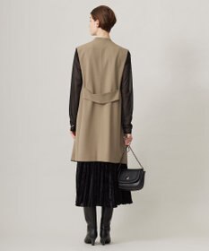 ICB 【洗える】ウール2WAYストレッチ ジレ