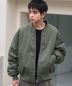 WEGO 【ユニセックス着用ITEM】2WAYフードパファーMA－1