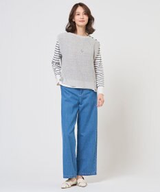 J.PRESS LADIES サークルパール ワントップ ネックレス