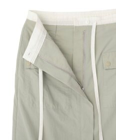 CRAFT STANDARD BOUTIQUE ナイロンダブルウエストIラインスカート