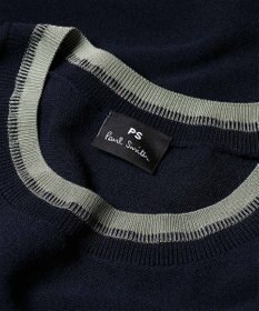 Paul Smith コントラストトリム ノースリーブニット