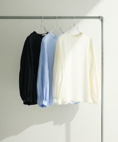 Green Parks Ｏ．袖プリーツブラウス