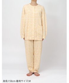 tsumori chisato SLEEP ツモリチサト パジャマ 綿100%(本体) オーガニックコットン使用 長袖 長ズボン レディース UDX596/ワコール
