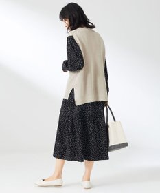 ANY 【セットアイテム】ニットベスト×ワンピース SET