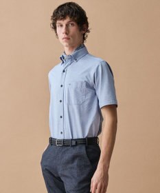JOSEPH ABBOUD 【キングサイズ・ジャージー素材・ストレッチ・イージーケア】コンパクトジャージー半袖 シャツ