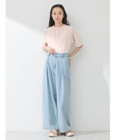 earth music&ecology スポーティー刺繍ロゴＴ