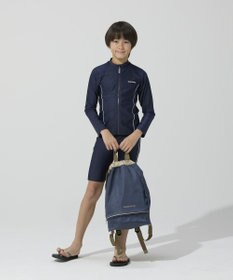 BEAMS SCHOOL 手提げバッグにもなる 2重底ナップサック