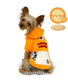 PET PARADISE ディズニー ミッキーマウス ペティヒート パーカー 《飛び出し柄 》 小型犬