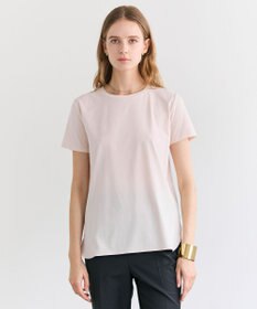 BEIGE， BROIS / コットンストレッチシャツテールTシャツ
