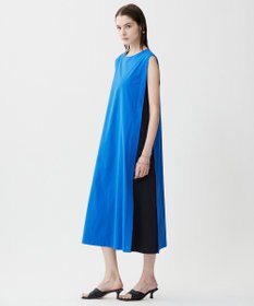 ICB 【接触冷感・UVカット・洗える】RENUソフトタイプライター バイカラーワンピース