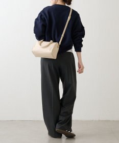 russet 《composition》レザー2WAYミニボストンバッグ(CE-1684)