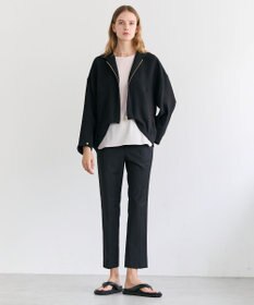 BEIGE， BROIS / コットンストレッチシャツテールTシャツ