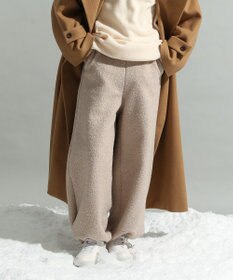 CRAFT STANDARD BOUTIQUE ブークレ風カットソーパンツ