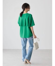 AMERICAN HOLIC 接触冷感バックフレアポンチプルオーバー