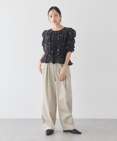 earth music&ecology チノタックパンツ