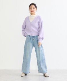 earth music&ecology アソートキラキラボタンカーディガン