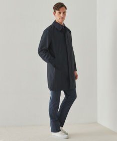 GOTAIRIKU 【防水/軽量/シワになりにくい】ラスタードビーメモリーラミネーションコート_ ステンカラー(24年モデル)