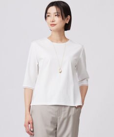 J.PRESS LADIES L 【WEB限定カラーあり・洗える】スムースジャージー カットソー