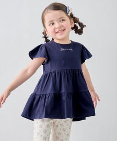 ANY KIDS 【綿100%/接触冷感】ひんやり ティアードチュニック