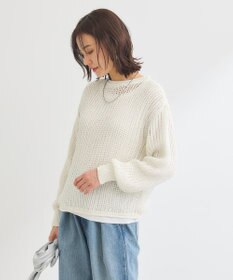 Green Parks ＳＥＴ２点２ｗａｙシャーリングニット＋インナー