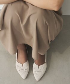 steppi ポインテッド レース パンプス