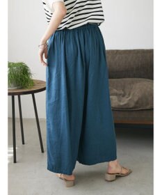 CRAFT STANDARD BOUTIQUE 【キナリノ別注】リネンレーヨンワイドパンツ