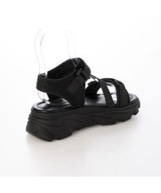 MODE ET JACOMO <noyau>トリプルベルクロ厚底スポーツサンダル