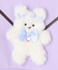 ANY KIDS アニマルポシェット 裏シャギー トレーナー