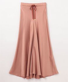 GRACE CONTINENTAL サテンバイアスロングスカート