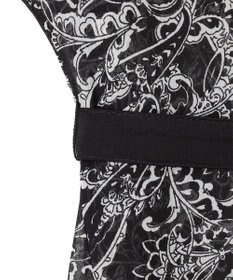 23区 【一部店舗限定/速乾性/洗える】モノトーンプリント ワンピース