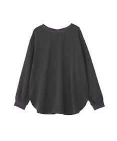 YECCA VECCA 2wayリブMIXジョーゼットブラウス