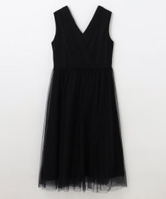 GRACE CONTINENTAL チュールドレープドレス