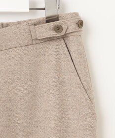 J.PRESS LADIES クラシカル ヘリンボーン セミワイド パンツ