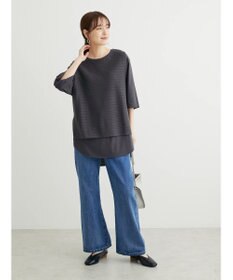 Green Parks ＳＥＴ２点　メッシュベスト＋半袖カットチュニック