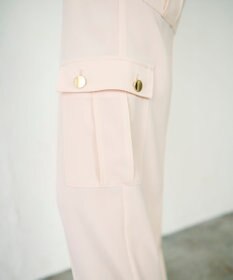 GRACE CONTINENTAL バックサテンカーゴパンツ